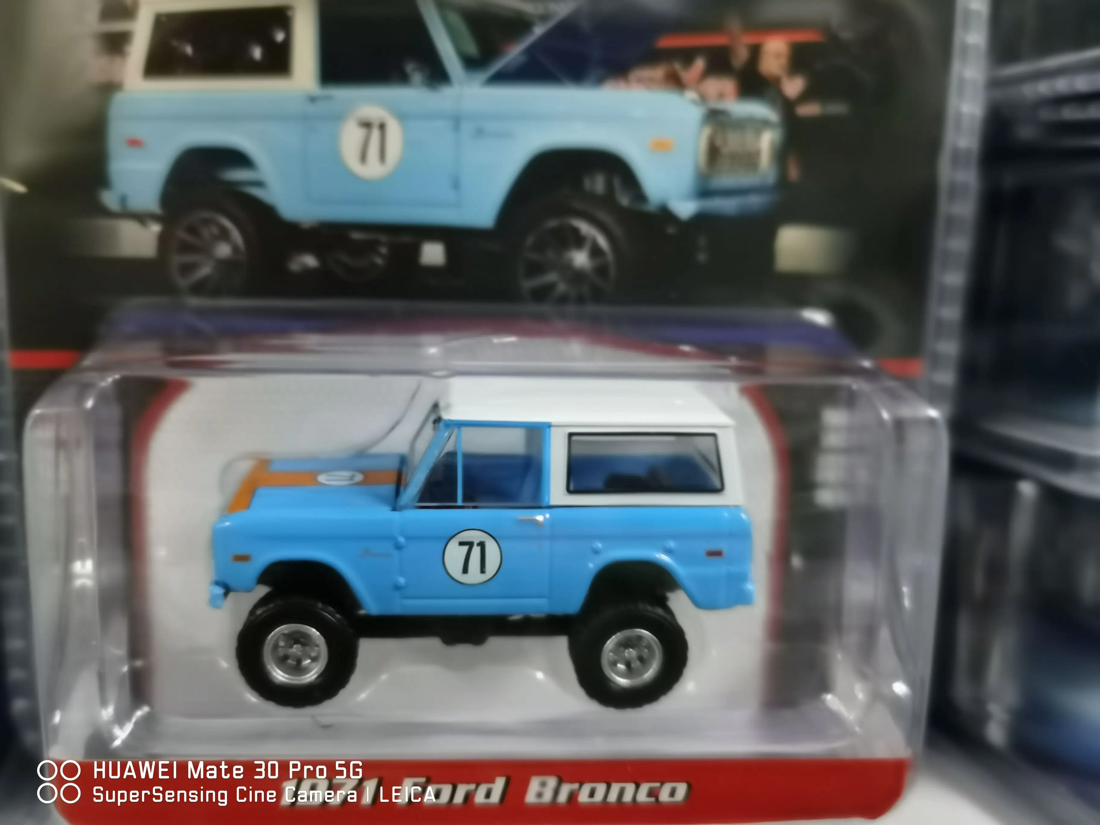 GREENLIGHT 1:64 1971 FORD BRONCO Collection die cast alloy car model decoration gift