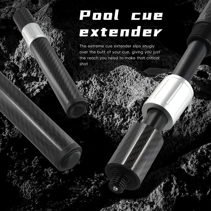 Tongkat ekstensi teleskopik untuk biliar, tongkat ekstensi kolam renang teleskopik dapat disesuaikan untuk biliar luar ruangan