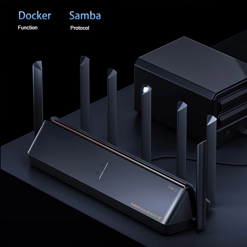XIAOMI Router BE7000，Tri-Band WiFi7，4.3Gbps OFDMA，4 x 2.5G