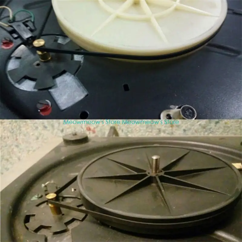 W91A Turntable Belt Machine Recorder Rubber Belt for Repair Replacement Maintenance