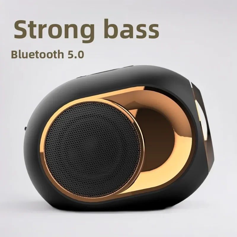 X6 Bluetooth Speaker TWS Wireless Subwoofer TF Card 3.5mm Aux Smart Speakers Home Outdoor Powerful Sound FM Radio Big Battery