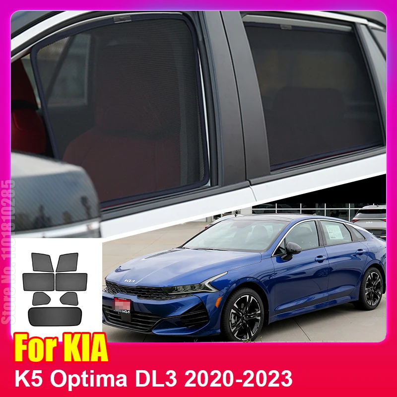 

Магнитный солнцезащитный козырек для Kia K5 Optima DL3 2020-2023