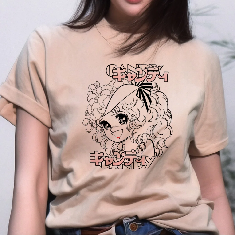 Candy Candy top women manga top female Japanese manga comic clothing