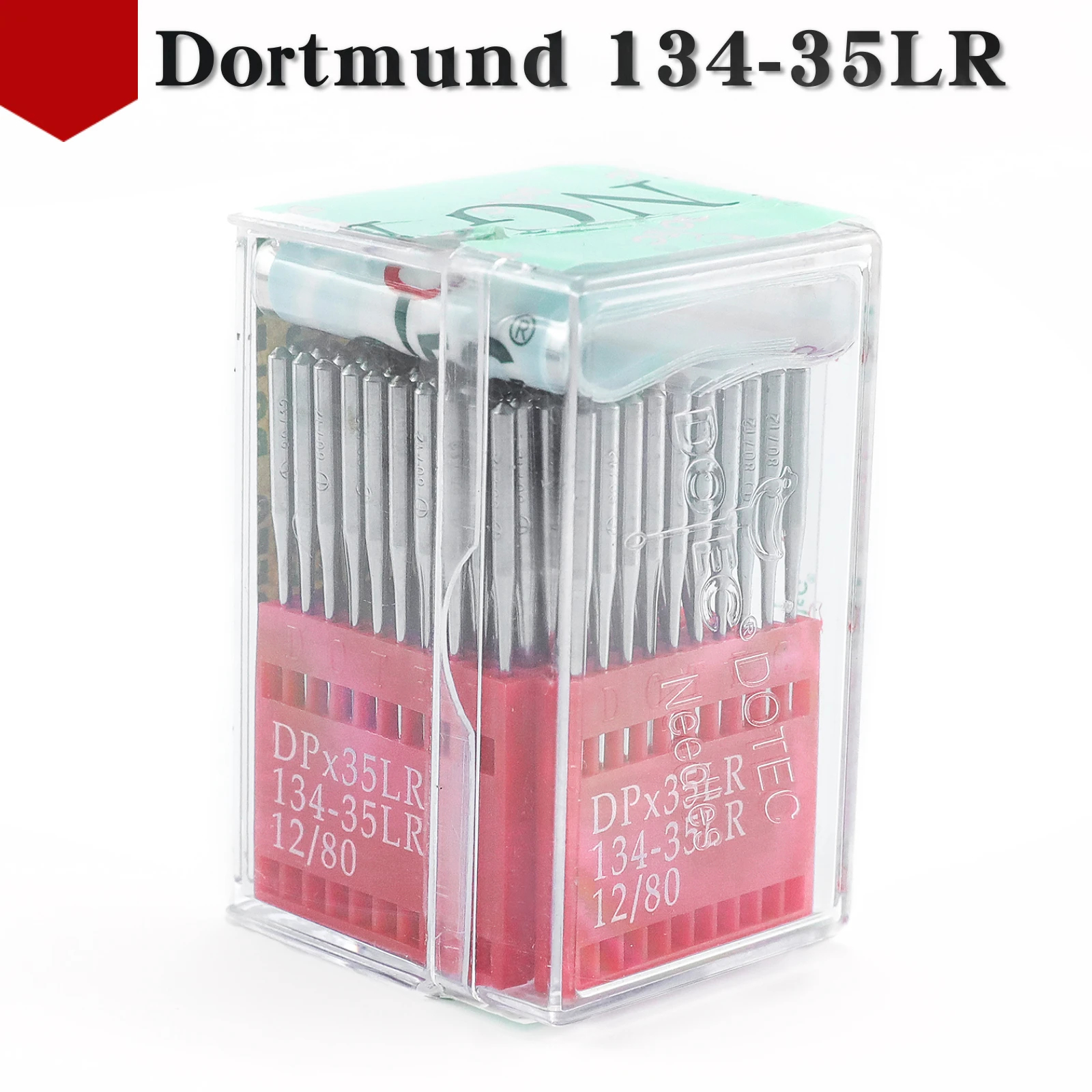 

100 PCS DPX35 LR (134-35 LR) Dort Leather Sewing Machine Needles For Industrial Walking Foot Sewing Machines