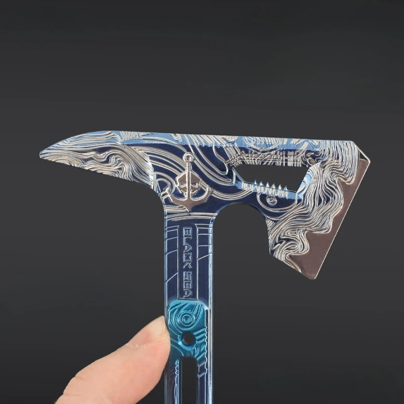 24 cm Neue Delta Action Anime Figur Schwarz Meer Peripherie Metall Modell Handwerkskunst Desktop Dekoration Ornamente Geburtstag Geschenk Spielzeug