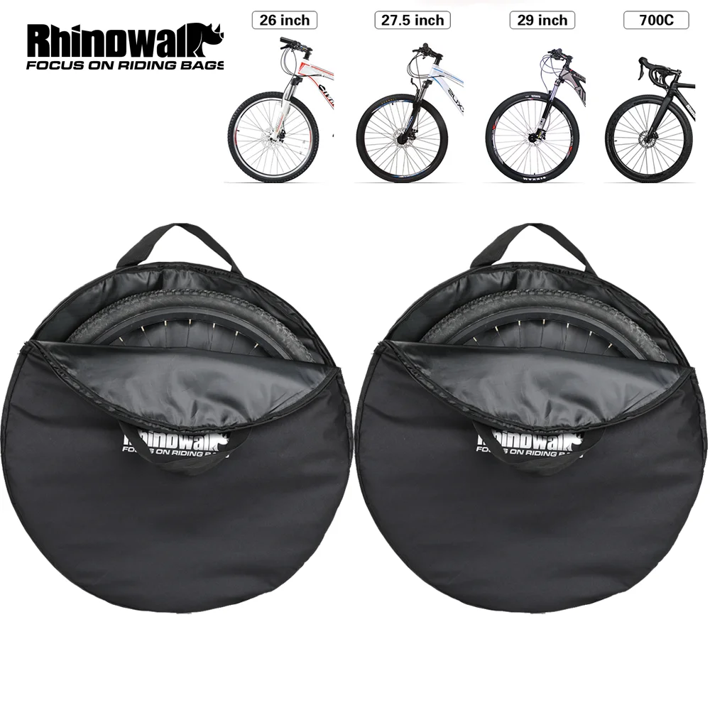 

Rhinowalk 2 шт. 26-29 дюймов сумки на колеса велосипеда водонепроницаемый чехол для переноски колес шоссейного велосипеда MTB