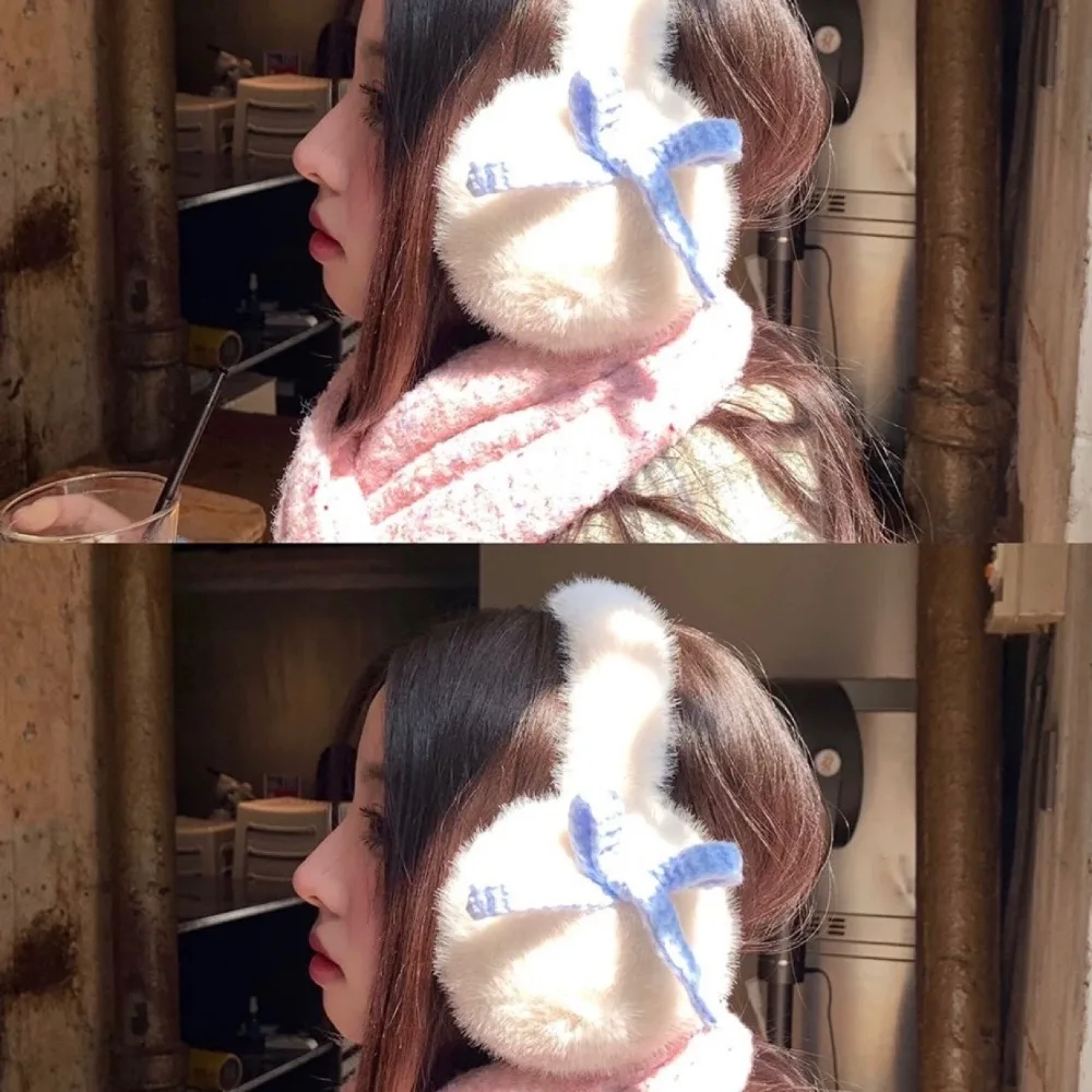 غطاء للأذنين جديد للحماية من البرد سميك للشتاء الدافئ غطاء للأذنين كرتوني لتدفئة الأذن