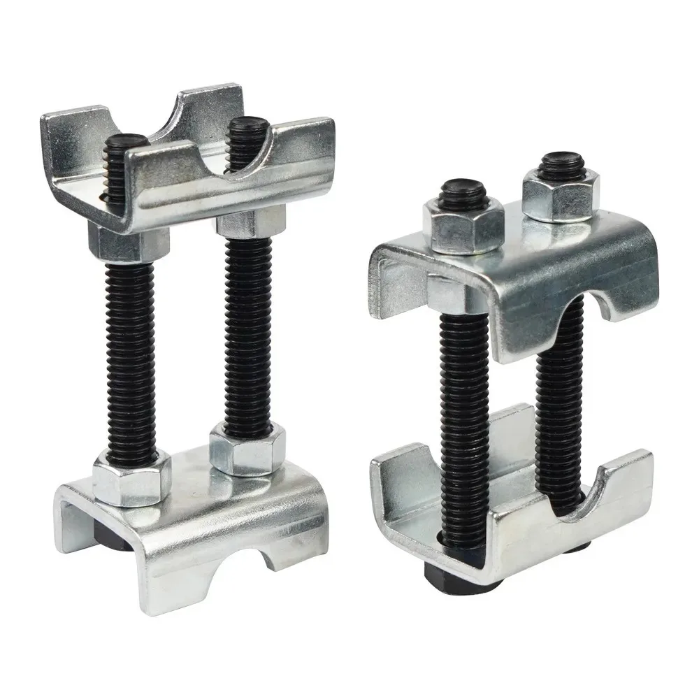 

2-Way Adjustable Coil Spring Compressor Carbon Steel Construction 1-2 Inches Adjustment Shock Absorber Tool Manual Operation