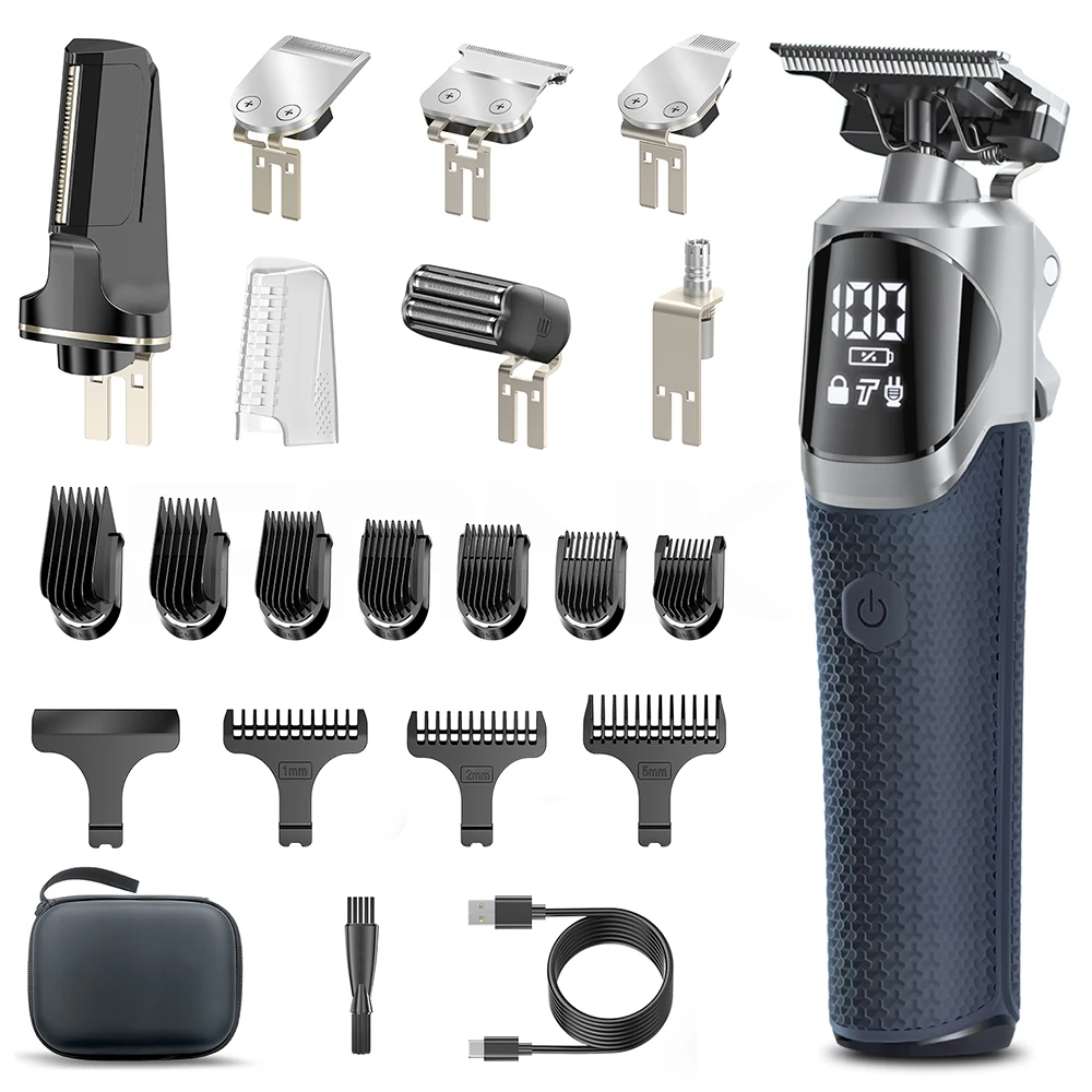 set-tagliacapelli-elettrico-multifunzione-6-in-1-per-uomo-impermeabile-ricaricabile-usb-per-uso-domestico