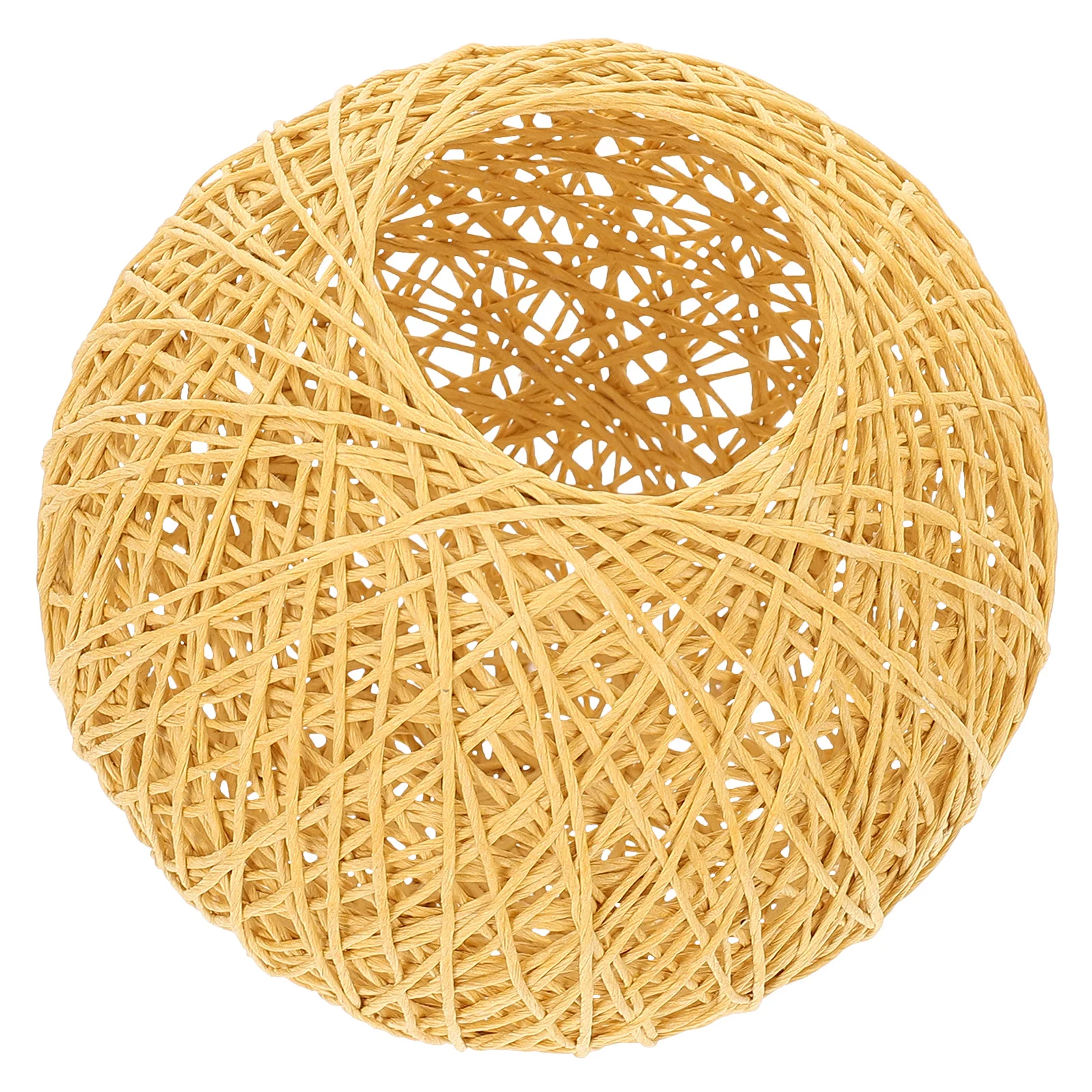 

Rattan Ball Hanging Light Shade Paper Lamp Cover for Bedroom Living Room Ceiling Table Lamp Indoor Light Shade Elegant