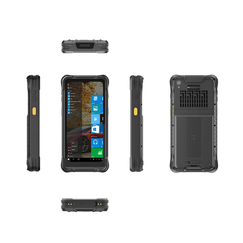 6.5 بوصة Windows Mobile Terminal PDAs الماسح الضوئي 8GB 128GB IP67 وعرة يده المساعد الشخصي الرقمي Windows 10 11 لإدارة المخزون