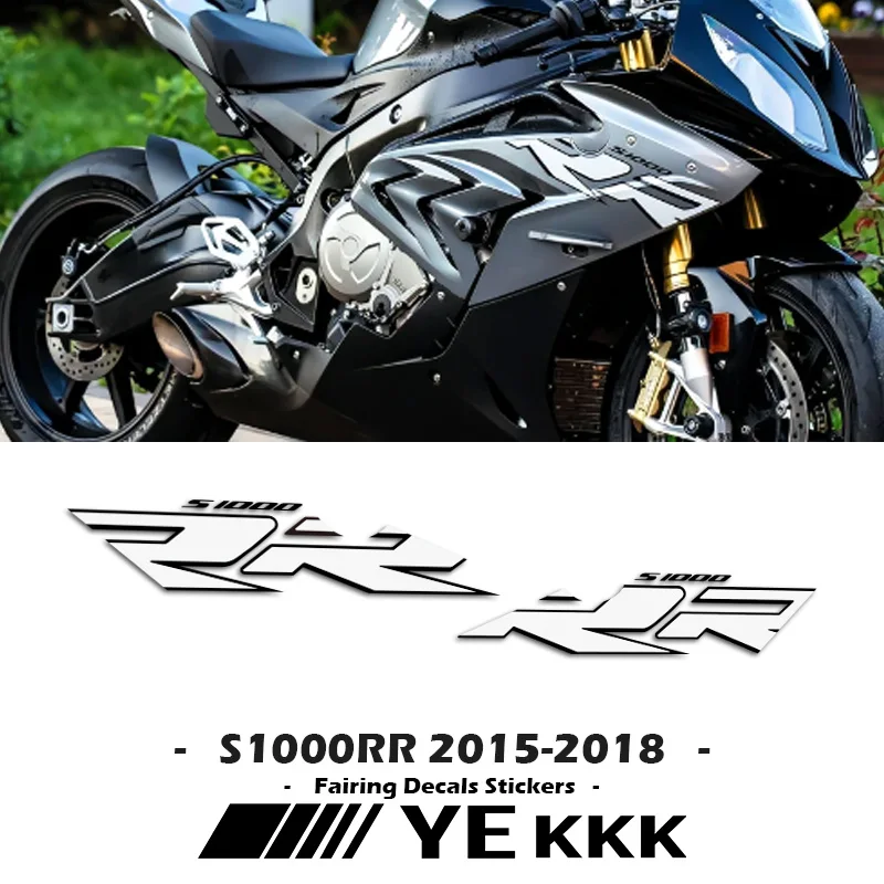 For BMW S1000RR 2015-2018 Fairing Case Sticker Decal Customization S1000 RR Sticker Decal Custom Color