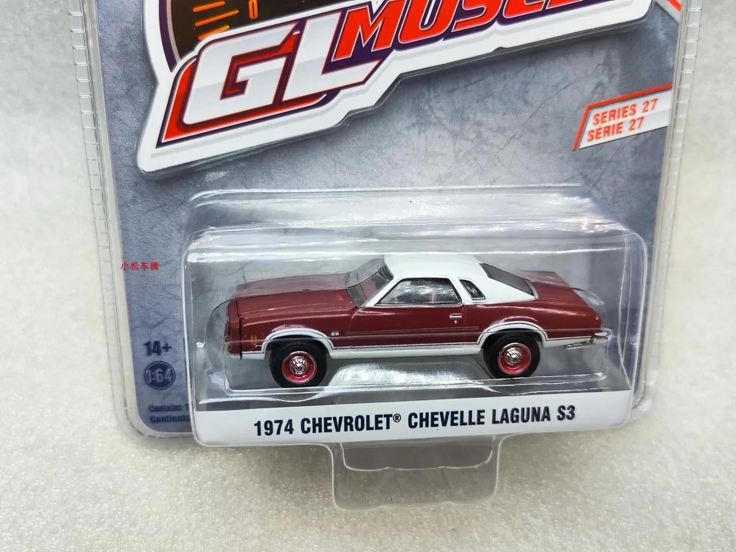 1: 64 1974 Chevrolet Laguna S3  Diecast Metal Alloy Model Car Toys For  Gift Collection