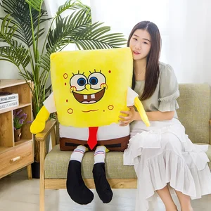 Sponge Bob Patrick Star Stuffed Toy, große Größe, schön, sehr weich, umarmte Kissen, ausgestopfte Cartoons, Anime Puffs, Kawaii Puppe, Weihnachtsgeschenke 12 HauptverkaufsspongeBob Grande - №3