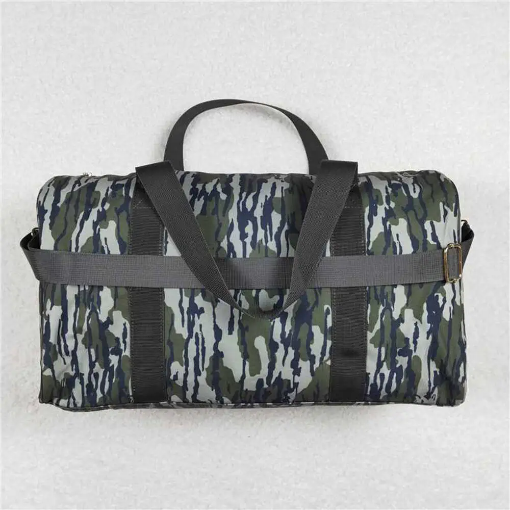 

Olive Camo Hunting Duffel Bag Outdoor Sports Travel Gear Large Capacity Weekend Bag with Shoulder Strap18.5*11.2*7.9 inches