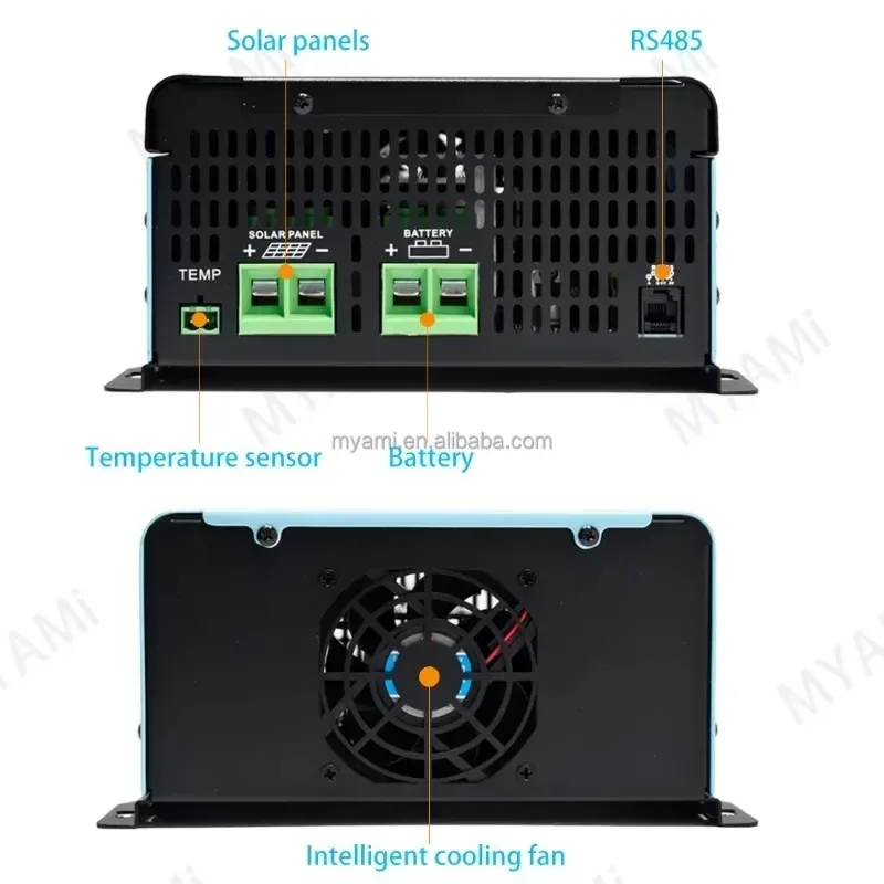 12V 24V 36V 48V 60V 72V 84V 30A batterij opladen controller met RS485 150V 230V