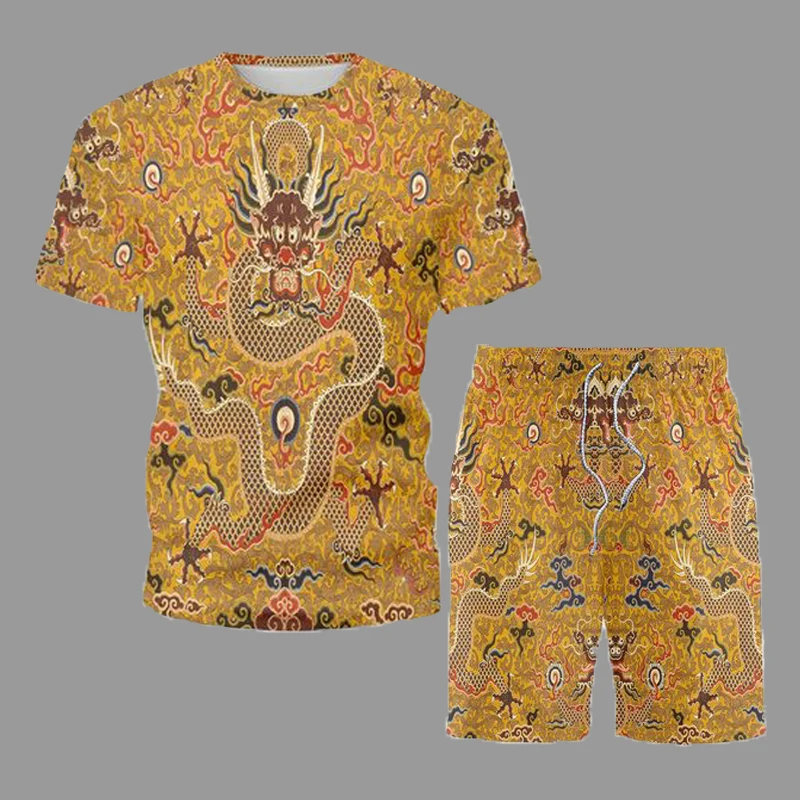 

Men's Casual ort Sve Printed Suit Slim Fit Comfortable Breathable Spring Summer Faionable irt Youth Trendy Sle