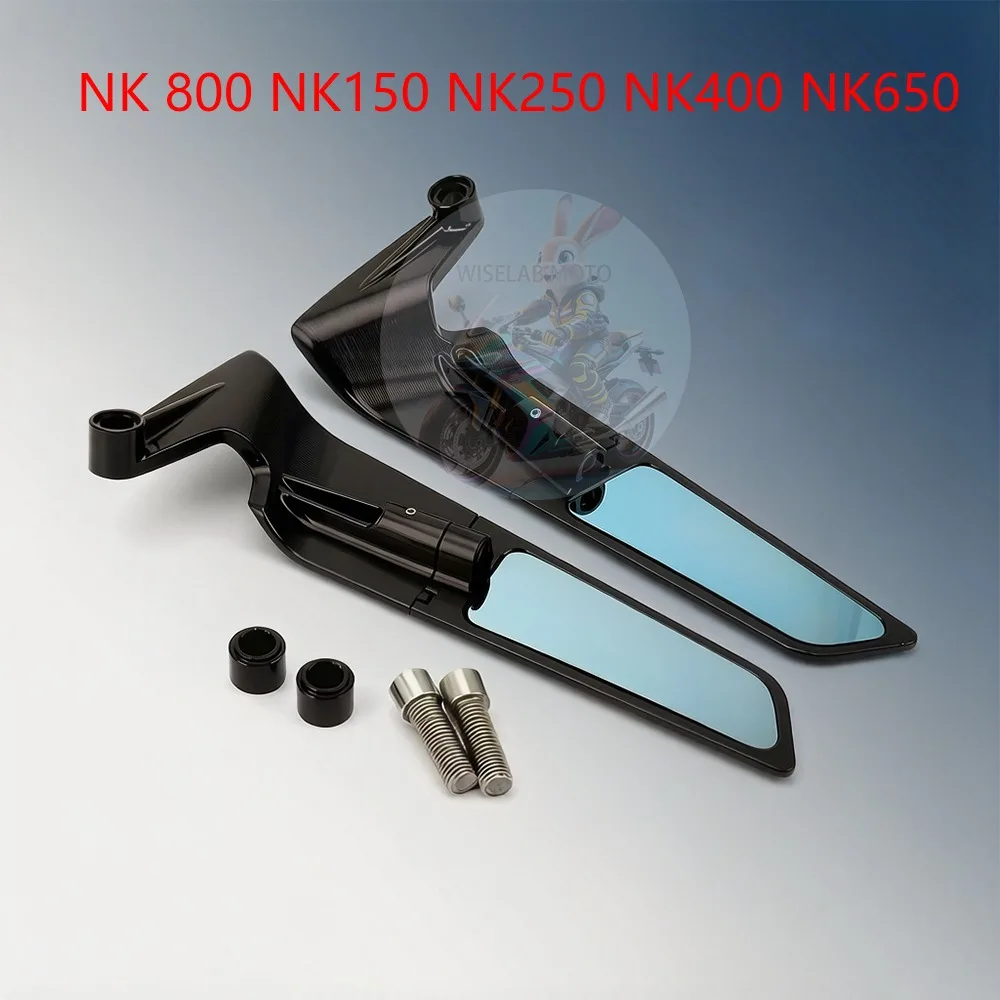 For NK 800 NK150 NK250 NK400 NK650 CF800 CF650 CF150  Motorcycle Mirrors Stealth Mirrors Sports Winglets Mirror Kit - view 4