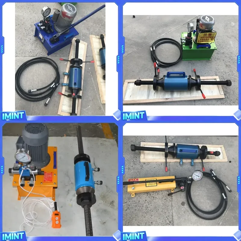 150 Ton Portable Track Link Pin Press Machine Pin and Bush Pressing Machine for Excavator