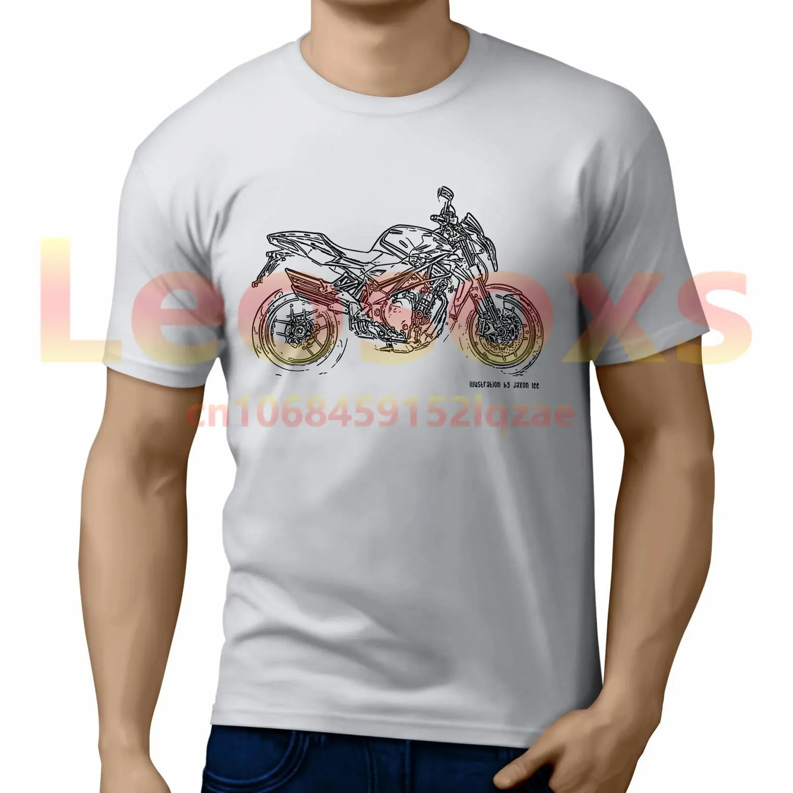 

Men's T-shirt MV Agusta 1090RR Black Comfort Short Sleeve