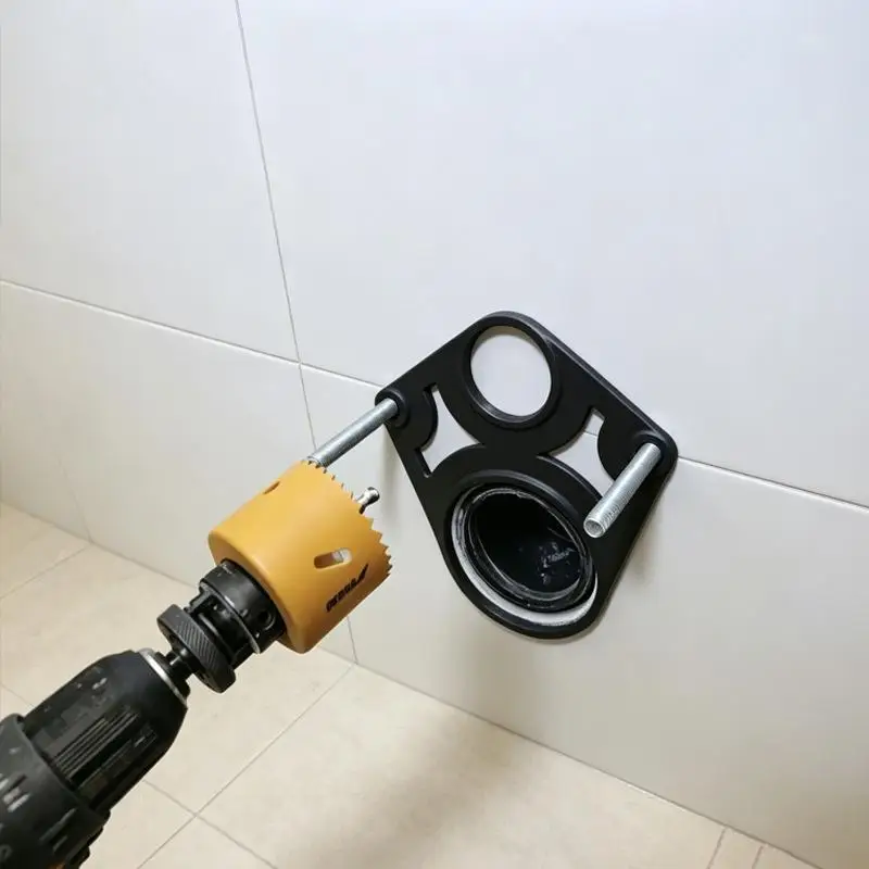 Toiletten-Installations-Positionierungsvorlage Universell Passende Rohrleitungs-Layout-Messvorlage Langlebiges Badezimmer-Renovierungswerkzeug für die Meisten Standard-T-Formen – Detail 5