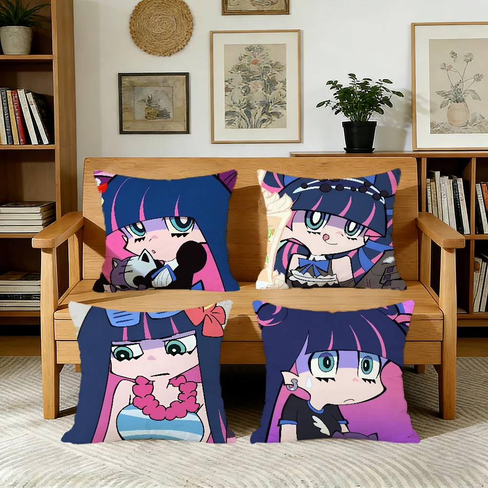 S-s-stocking Anarchy anime cushion cover For Pillow Printing Sofa Decoration Home Car Room Coffee Shop Office Nordic Simplicity