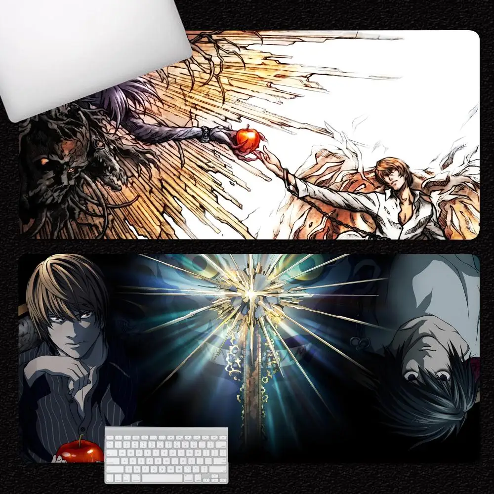 

death Note MINISO Mouse Pad E-sports players Desk Mat With Pad Gaming Accessories Prime Gaming Keyboard Pad XXL 90x40cm