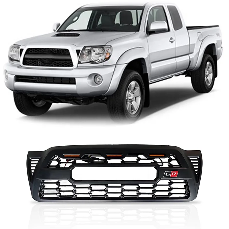 Hot Products Auto Parts Matte Black ABS Grille for Toyota Tacoma 2005-2011 Car Grille