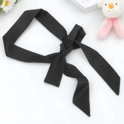 

Silk Fabric Sash Belt Delicate Bow Tie Soft Polyester Belt for Dress Waist Tie Suitable for Party Wedding Work