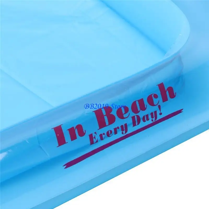 

Q0KB Песок для игр, лоток для песка, игрушка, легкий надувной пляжный бассейн, детский замок из песка T