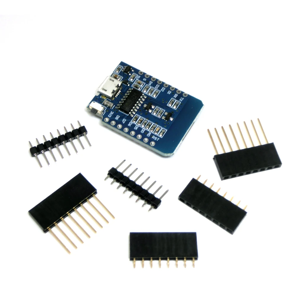 ESP8266 ESP-12 ESP-12F CH340G CH340 V2 USB WeMos D1 Mini WIFI Development Board D1 Mini NodeMCU Lua IOT Board 3.3V With Pins