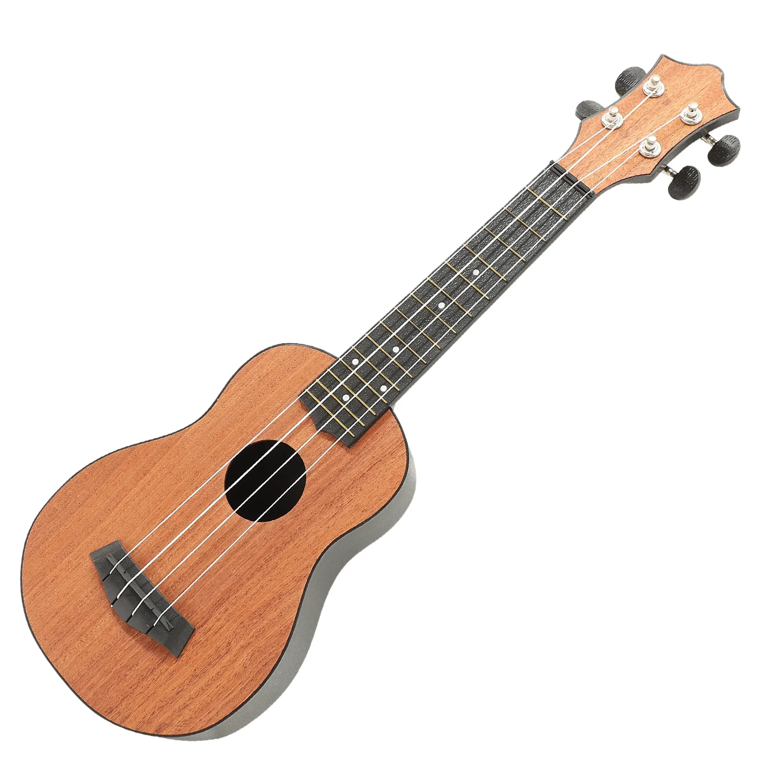 

Beginner Ukulele Wood Construction Polished Surface Safe for Early Childhood Music Education Professional Guitar Instrument