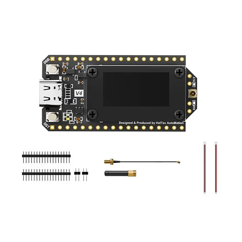 

A23F-Upgrade Heltec Wifi Lora 32(V4) ESP32S3+SX1262 BLE Lora Node Meshtastic Lorawan Compatible 28Dbm Transmission Power