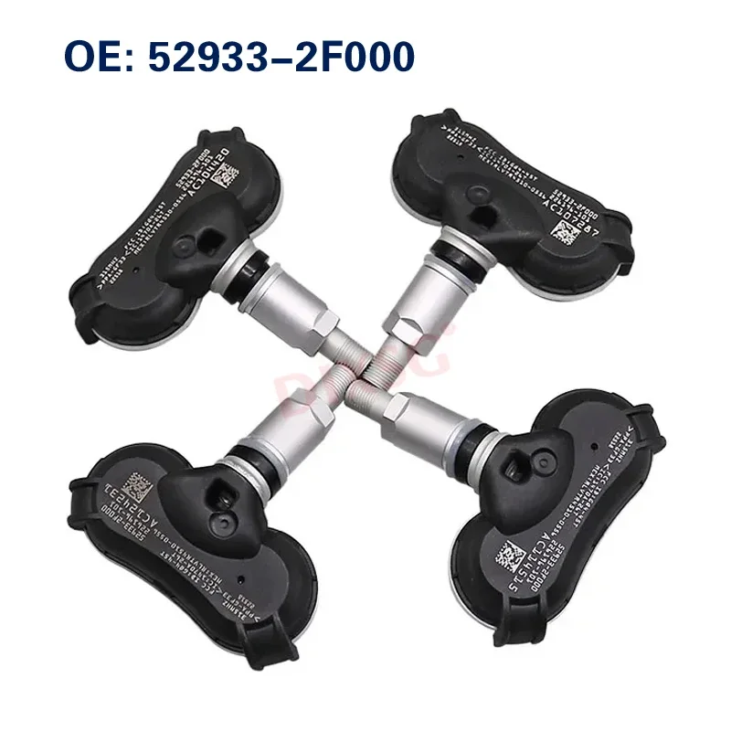 4Pcs TPMS Sensor 52933-2F000 Tire Pressure Sensor For HYUNDA Accent Sonata TUCSON Kia Sportage 315MHz 529332F000 TPMS