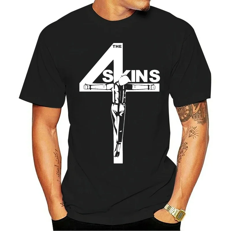 The 4 Skins Oi T Shirt Uk Punk Streetpunk 4Skins Male Teeshirt Summer Top Man Brand Tee Shirt Fashion Streetwear Casual Clothing