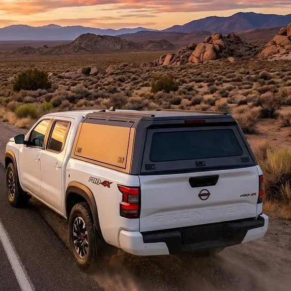 

Аксессуары для пикапов Dream Garage 4X4: алюминиевый жесткий тент-кемпер для пикапа Frontier 05-22 5.0Ft