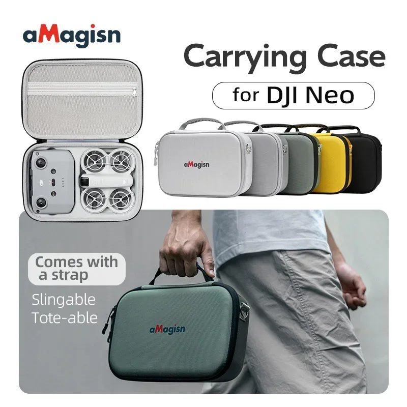 Bolsa de almacenamiento para DJI Neo, Estuche de transporte protector impermeable y a prueba de golpes para DJI RC N3, funda de Control remoto, accesorios para Dron