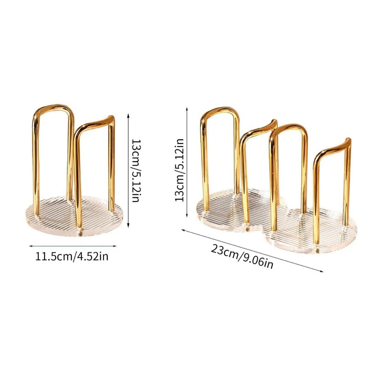 Disposable Cup Storage Holder Rack Shelf Water Tea Cups Acrylic Dispenser with Longer Stick Mug Display Stand Organizer Supplies