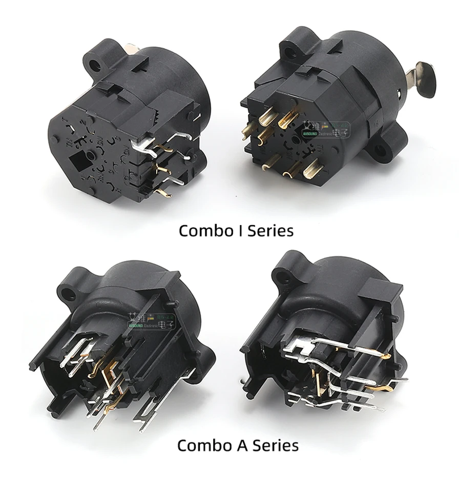 Neutrik 3 Pole XLR 6.35mm 1/4