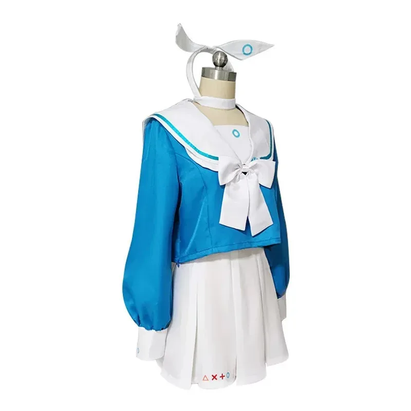 2025 aaa Anime Arona Women Cosplay Costume Halloween Sailor Uniform Customized
