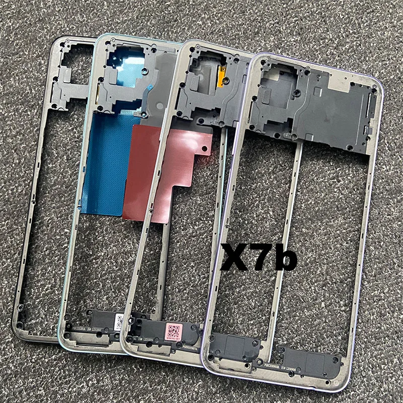 Middle Frame For Huawei Honor X7b Front LCD Bezel Faceplate Housing Chassis Repair Parts Replacement