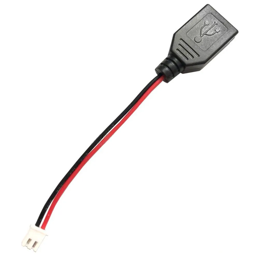 Tipo A Maschio Femmina Presa USB Connettore Con XH2.54-2P Cavo di linea terminale 2 core Presa USB di alimentazione Tipo-A Kit fai da te