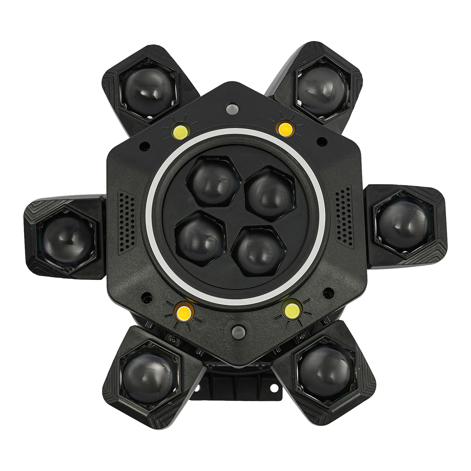 أضواء المسرح RGBW، 25 قناة أضواء المسرح 4 أوضاع التشغيل، أضواء حفلات DJ مع جهاز التحكم عن بعد #3