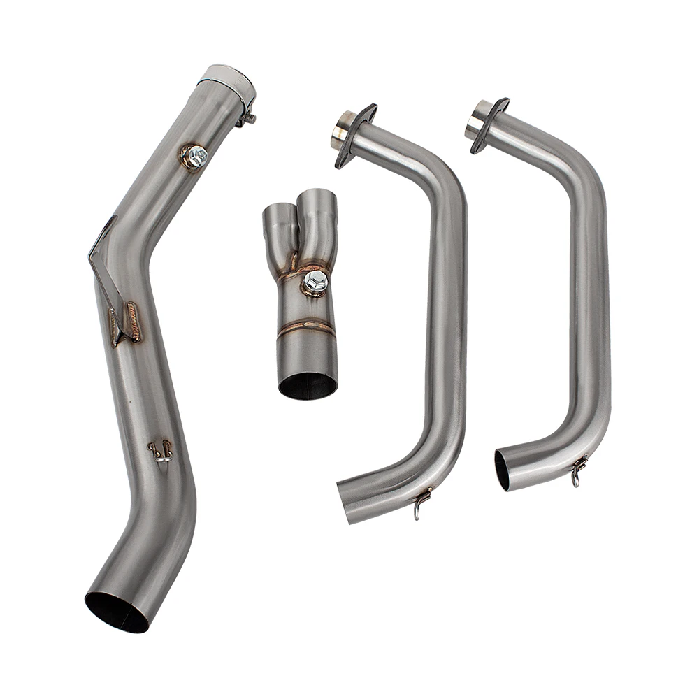 XSR700 Exhaust System For Yamaha MT07 MT-07 FZ07 FZ-07 Tracer 700/7 GT 2014-2026 Motorcycle Side Exhausts Manifold AW Muffler