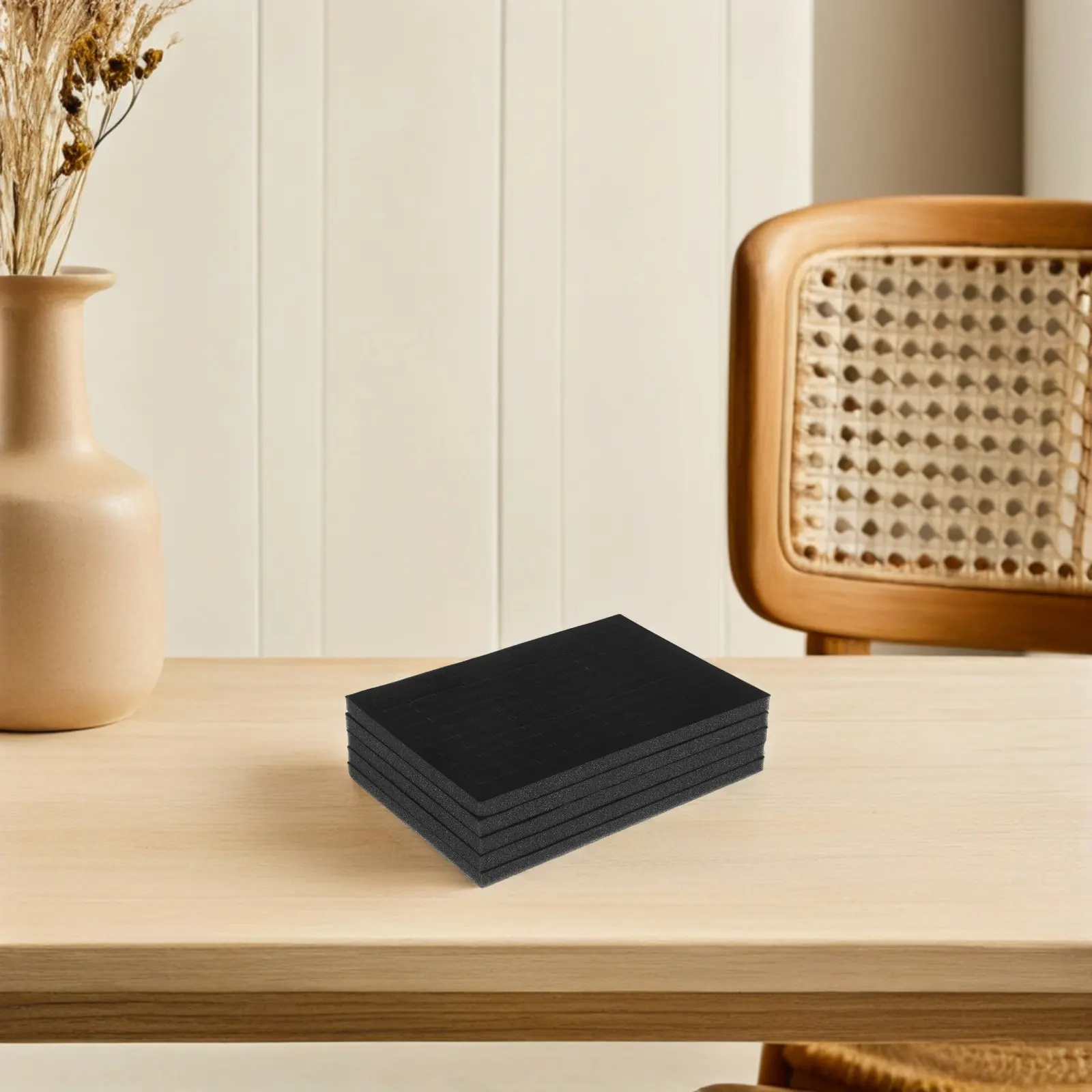 

Вкладыш-органайзер из поролона для ювелирных изделий: держатель для колец, серег, браслетов, демонстрационная подушка, коврик для хранения в шкафу, дорожный коврик