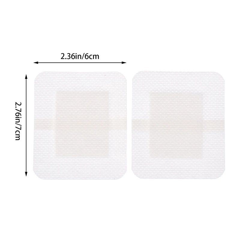 Banda impermeable para heridas, vendaje médico transparente, cinta estéril para baño, cuidado de heridas, protección de primeros auxilios, 20 unidades por caja