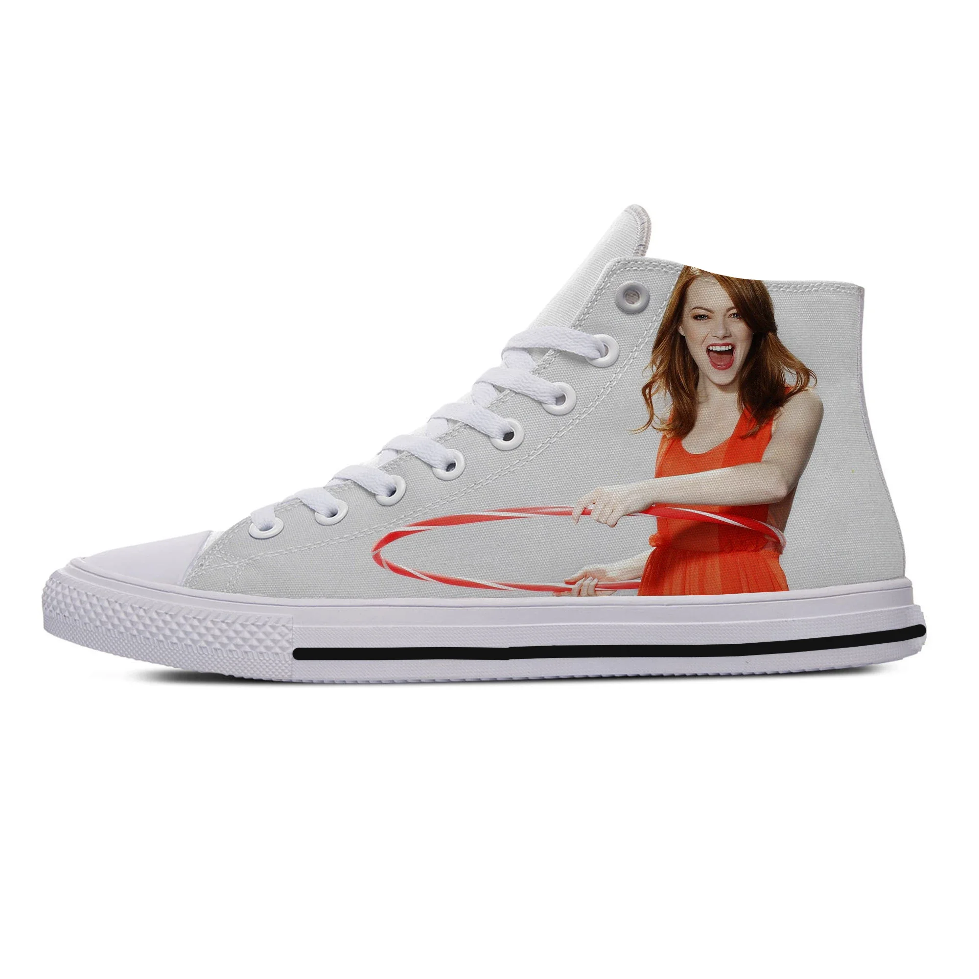 حار بارد أحدث أحذية إيما ستون الترفيه خفيفة الوزن رجل امرأة أزياء تنفس أحذية قماشية مريحة أحدث أحذية المجلس