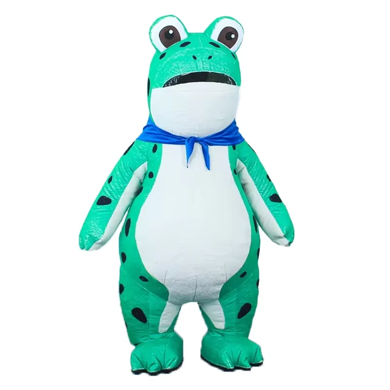 

Надувной костюм лягушки, парад талисмана, персонаж для взрослых, косплей, животное, день рождения, Хэллоуин, вечерние мероприятия, набор