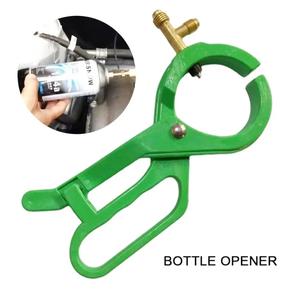 

R12 Opening Valve Car Air Conditioning Bottle Opener Wrench Anti-slip R134A Refrigeration Bottle Opener Convenient Easy To Grip