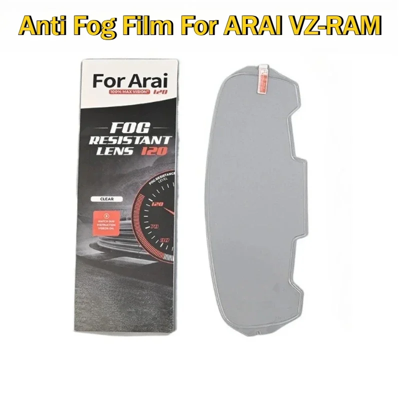 Film Anti fog film for Arai VAS-Z RAM-X VZ-RAM SZ-R VAS SZ-R EVO Moto Helmet Visors anti fog stickers motorcycles accessories